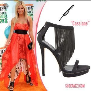 😊B Brian Atwood Cassiane Fringe Sandals! 😊